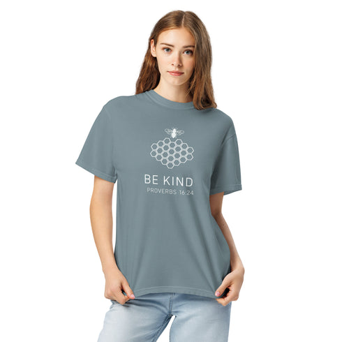 Be Kind Proverbs 16:24 Christian Bible Verse T-Shirt